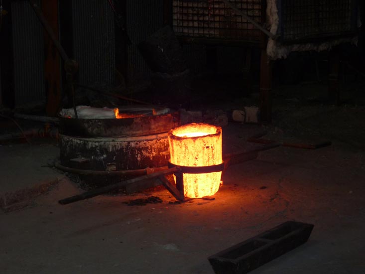 Furnace-and-crucible